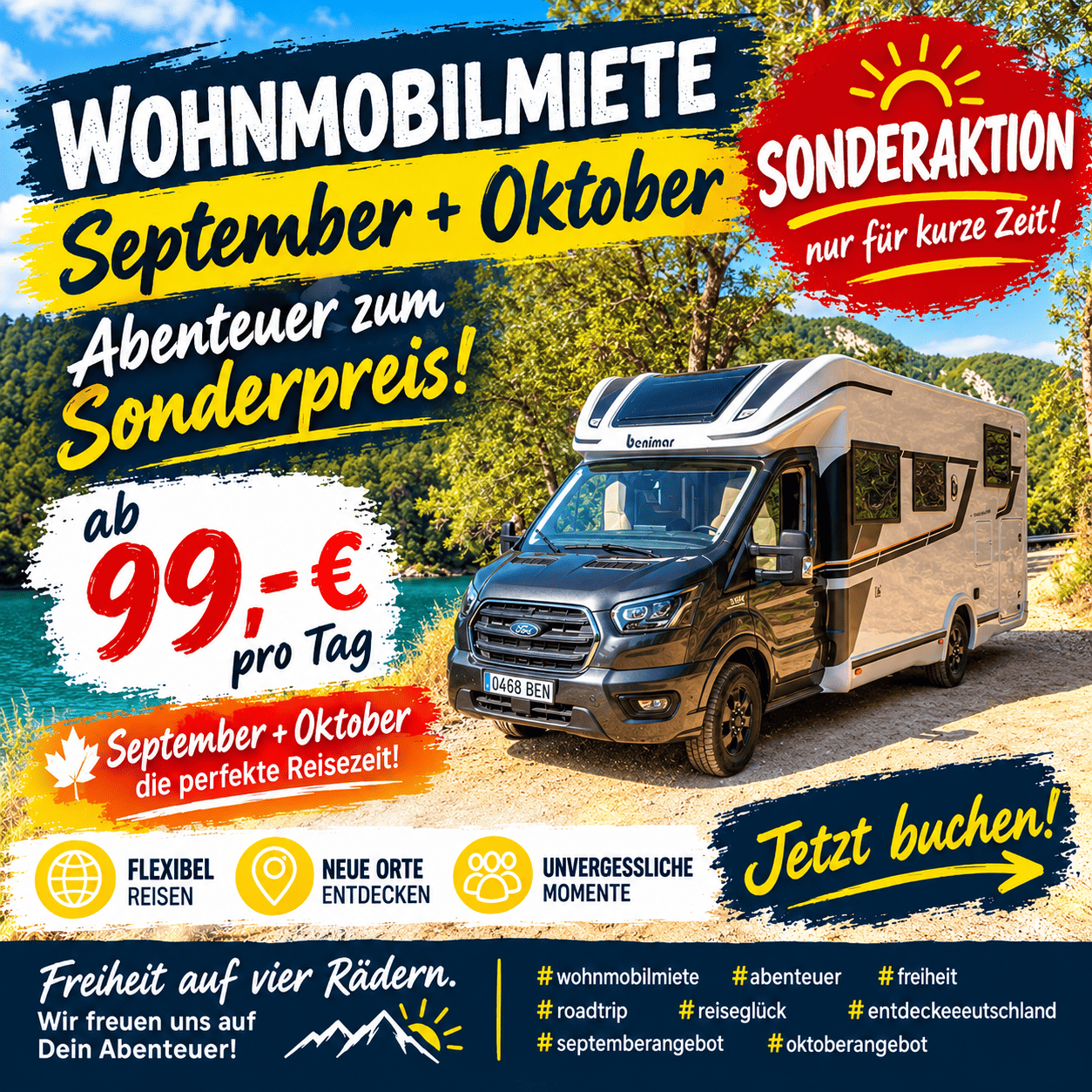 Reisemobil Herbstaktion